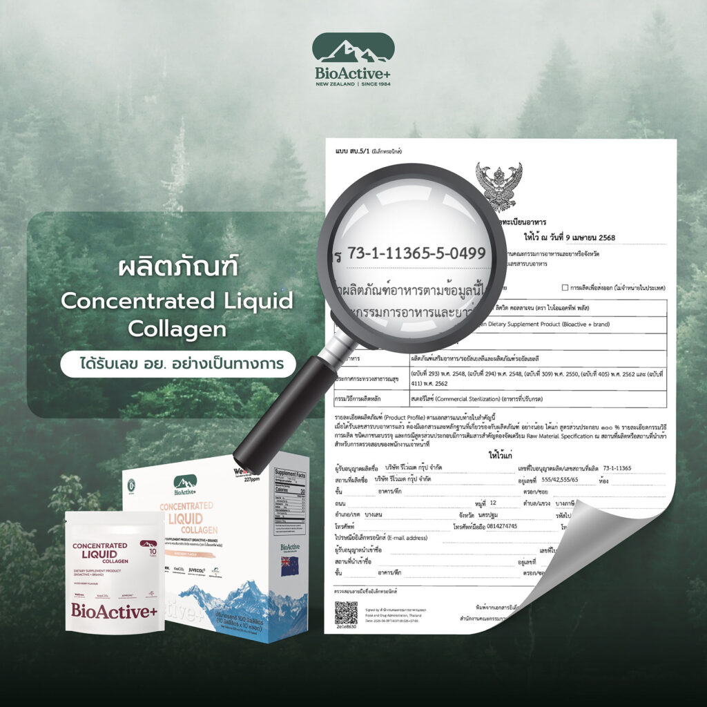Bioactive Collagen คอลลาเจน อย